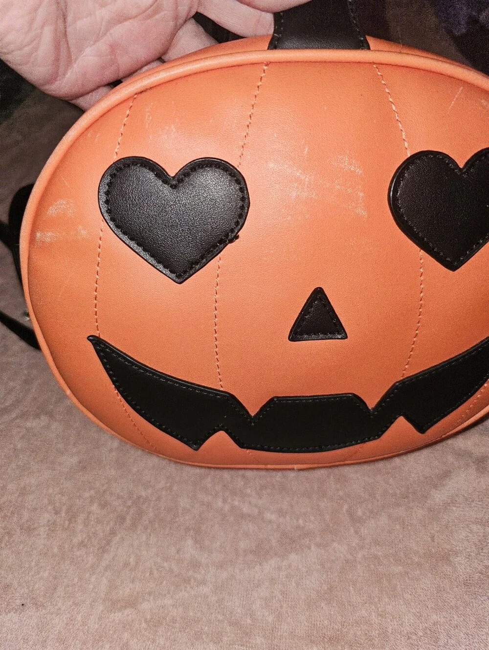 Pumpkin backpack Halloween